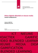 Module 1 t/m 8 Minor digitale didactiek en nieuwe media   Praktijkopdracht ICT! 