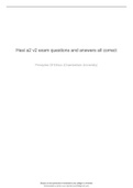 Hesi a2 v2 exam questions and answers all correct