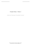 Chapter Notes - Week 2