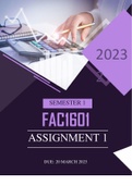FAC1601 Assignment 1 (ANSWERS) Semester 1 2023 (366840)