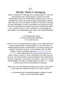 Aardrijkskunde samenvatting 2 vwo - Hoofdstuk 3 ´Water` - BuiteNLand