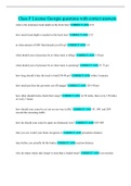 Class F License Georgia questions with correct answers