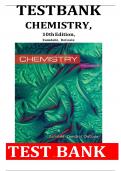Test Bank for Chemistry&comma; 10th Edition by Steven S&period; Zumdahl