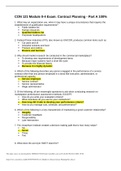 CON 121 Module 0-4 Exam Contract Planning - Part A