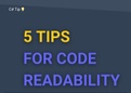 Tips For Code Readability