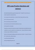 BPI exam Practice Questions and Answers