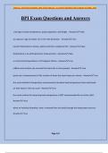 BPI Exam Questions and Answers