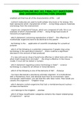 STRAIGHTERLINE BIO 101 FINAL&sol;337 QUESTIONS AND ANSWERS&sol;DISTINCTION GRADED