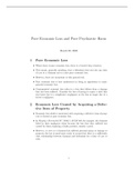Complete Notes on Pure Economic Loss and Pure Psychiatric Harm for Ulaw PgDL