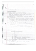 Class notes Chemistry 1 