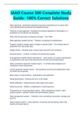 IAAO Course 300 Complete Study Guide- 100% Correct Solutions - Latest 2023/2024