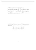 Linear Algebra (MATH 21) quiz 6