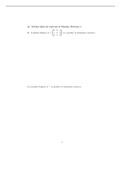 Linear Algebra (MATH 21) quiz 12