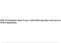 PMI ACP Realistic Mock Exam 1 &lpar;2022&sol;2023&rpar; Questions and Answers With Explanations&period;
