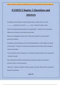 FAM253 Chapter 3 Questions and Answers