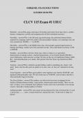 CLCV 115 Exam &num;1 UIUC