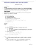 CMIS 102 Hands-On Lab Week 8 Overview&colon; This hands-on lab allows you to follow and experiment with the critical steps of developing a program including the program description&comma; Analysis&comma; Design&lpar;program design&comma; pseudocode&rpar;&comma; Test Plan&comma; and implementation wit