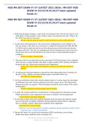 HESI RN EXIT EXAM V1-V7 &lpar;LATEST 2023-2024&rpar; RN EXIT HESI EXAM V1&comma;V2&comma;V3&comma;V4&comma;V5&comma;V6&comma;V7 latest updated