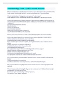Anesthesiology Exam I &lpar;100&percnt; correct answers&rpar;