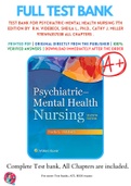 Test Bank For Psychiatric-Mental Health Nursing 7th Edition By  R&period;N&period; Videbeck&comma; Sheila L&period;&comma; Ph&period;D&period;&comma; Cathy J&period; Miller 9781496357038 ALL Chapters &period;