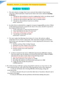 LATEST Predictor Version 1 and Version 2 Complete 100&percnt; answered Questions GRADED A&plus;&plus; 