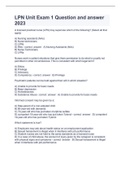 Prophecy Assessments - Core Mandatory Part I Question and answer 2023