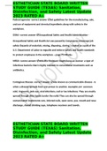ESTHETICIAN STATE BOARD WRITTEN STUDY GUIDE &lpar;TEXAS&rpar; Sanitation&comma; Disinfection&comma; and Safety Latest Update 2023 RATED A&plus;