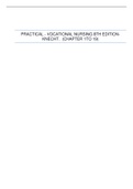 PRACTICAL - VOCATIONAL NURSING 8TH EDITION- KNECHT.  (CHAPTER 1TO 19)