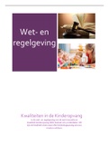 Samenvatting  Wet & Regelgeving IKK