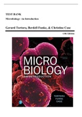 Test Bank - Microbiology-An Introduction, 13th Edition (Tortora, 2019), Chapter 1-28 | All Chapters