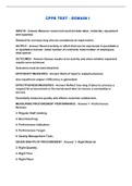 CPPB TEST - DOMAIN I