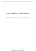 Lussier Test Bank 07 - chapter 7 test banks