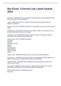 Bar Exam&colon; Criminal Law Latest Update 2023