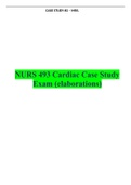 NURS 493 Cardiac Case Study Exam (elaborations)