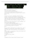 Disaster nursing ALL SOLUTION 100&percnt;  CORRECT SPRING FALL-2023&sol;24 EDITION GUARANTEED GRADE A&plus;