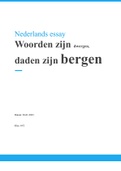 Nederlands Essay (mentale gezondheid onder jongeren)