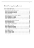  Clinical Neuropsychology (PSB3E-CN01): Samenvatting Fractured Minds, ISBN: 9780195171365 Alle hoofdstukken voor het tentamen 2022/23