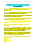 WGU patho D236 - Goodluck&excl;&excl; Questions and complete solutions