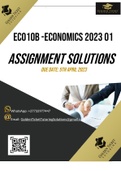 ECO10B Economics IB Macroeconomics