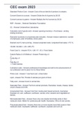 CEC exam 2023