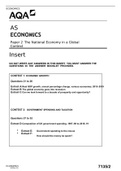 ECONOMICS Paper 2 The National Economy in a Global Context