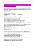 ATI Fundamentals Practice A&comma; B&comma; & Final Exams &lowbar;&lowbar; Questions & Answers