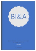 Summary Business Intelligence and Analytics (E_IBK3_BIA)