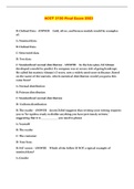 ACCT 3130 Final Exam 2023