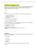 NRNP 6531 Midterm Exam / NRNP6531 Midterm Exam (Version 1)(100 Questions & Answers)(New, 2022-2023)