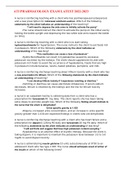 ATI PHARMACOLOGY EXAM LATEST 2022-2023 
