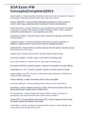 SOA Exam IFM Concepts&lpar;Completed&rpar;2023