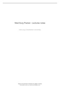 Med-Surg Packet - Lectures notes