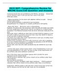 2019 DOT&colon; Comprehensive Review for NRCME Exam&sol;330 Question and Answers