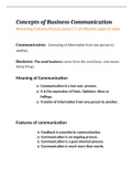 what is a business communication